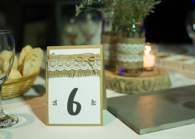 Número de Mesa y Menú